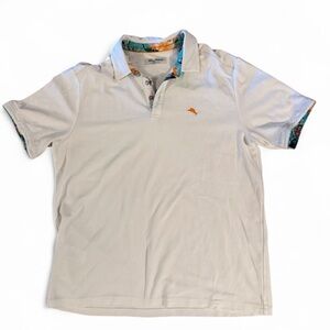 NEW TOMMY BAHAMA COCO BEACH 5 O'CLOCK POLO SS SHIRT XL $120